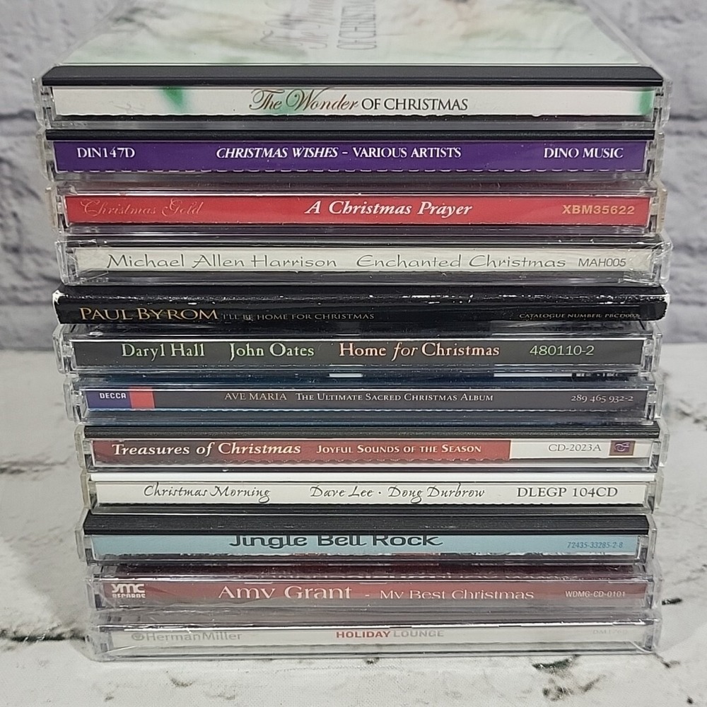 Christmas Holidays‎ CDs CD LOT of 12 Assorted #5
